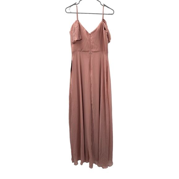 Birdy Grey‎ Devin Convertible Sleeveless Bridesmaid Dress in Dusty Rose Sz M NEW - Picture 6 of 10